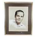 Vintage 1971 Woodi Ishmael Signed Original Pastel Portrait Of A Man