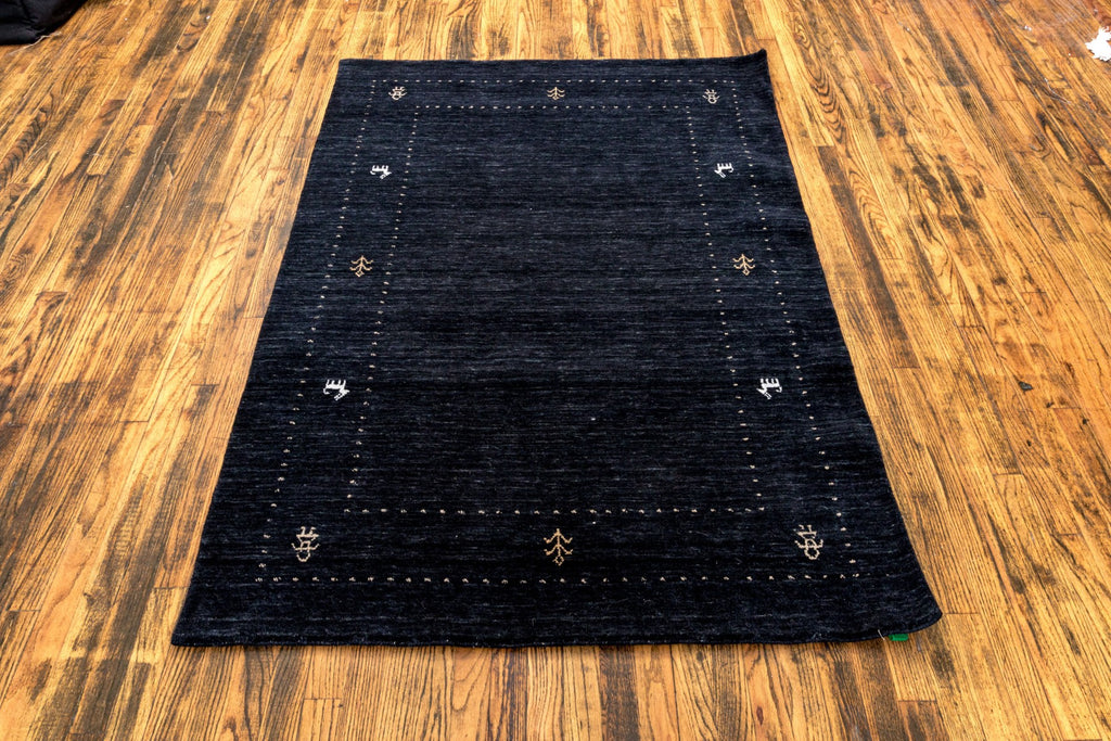 Hand-Woven Lori Gabbeh Wool Area Rug