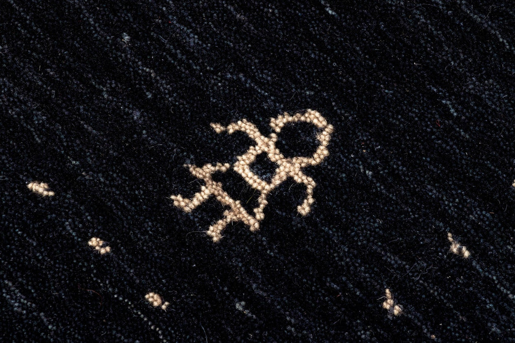 Hand-Woven Lori Gabbeh Wool Area Rug