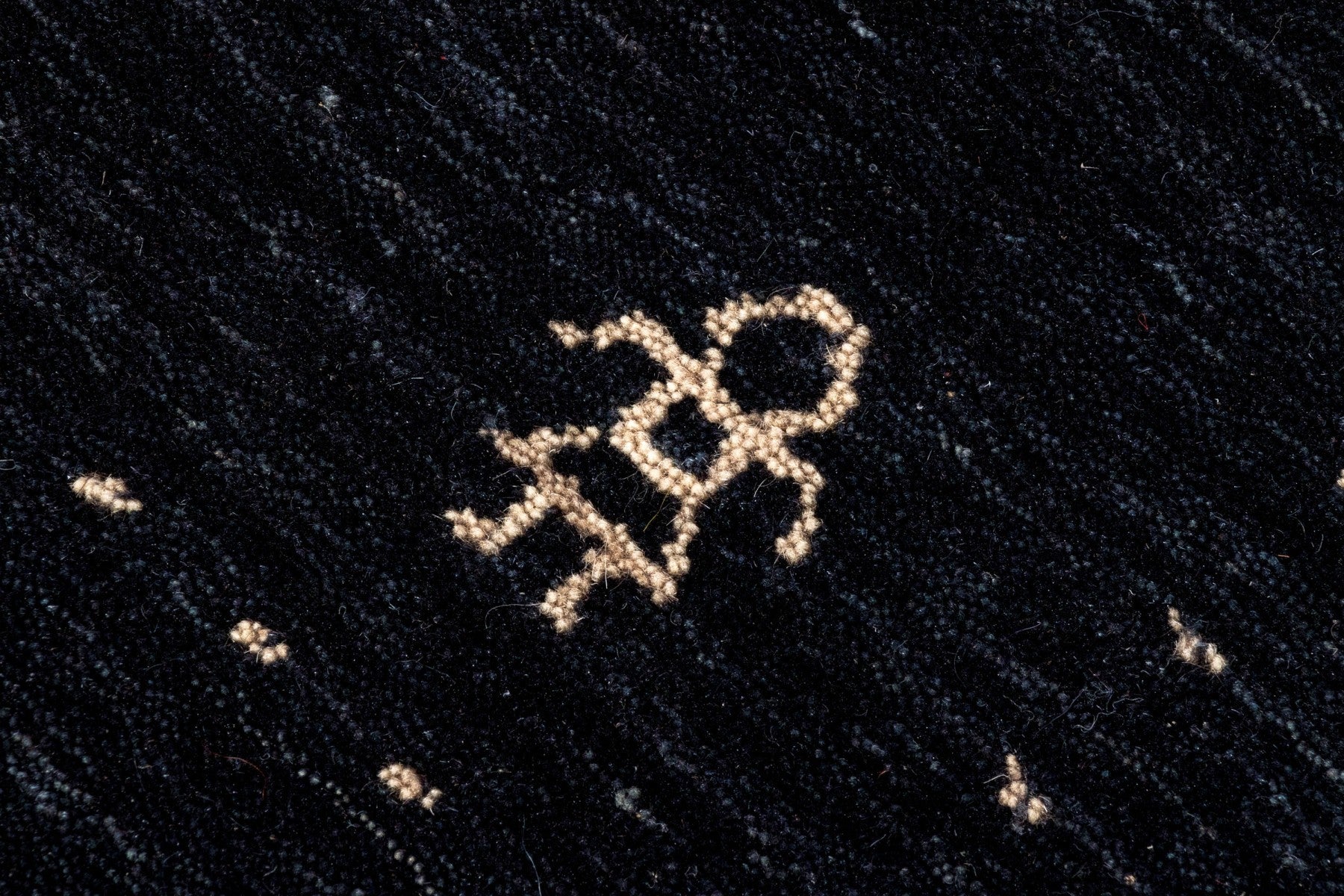 Hand-Woven Lori Gabbeh Wool Area Rug