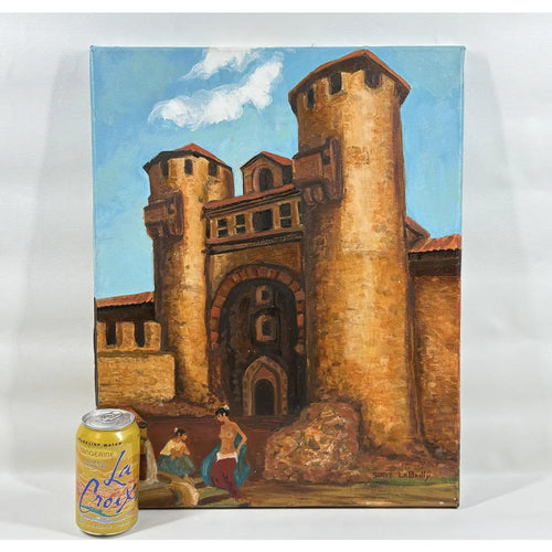 "Gypsies at the Gate" – Original Oil on Canvas by Steve LeBailly (20" x 16")
