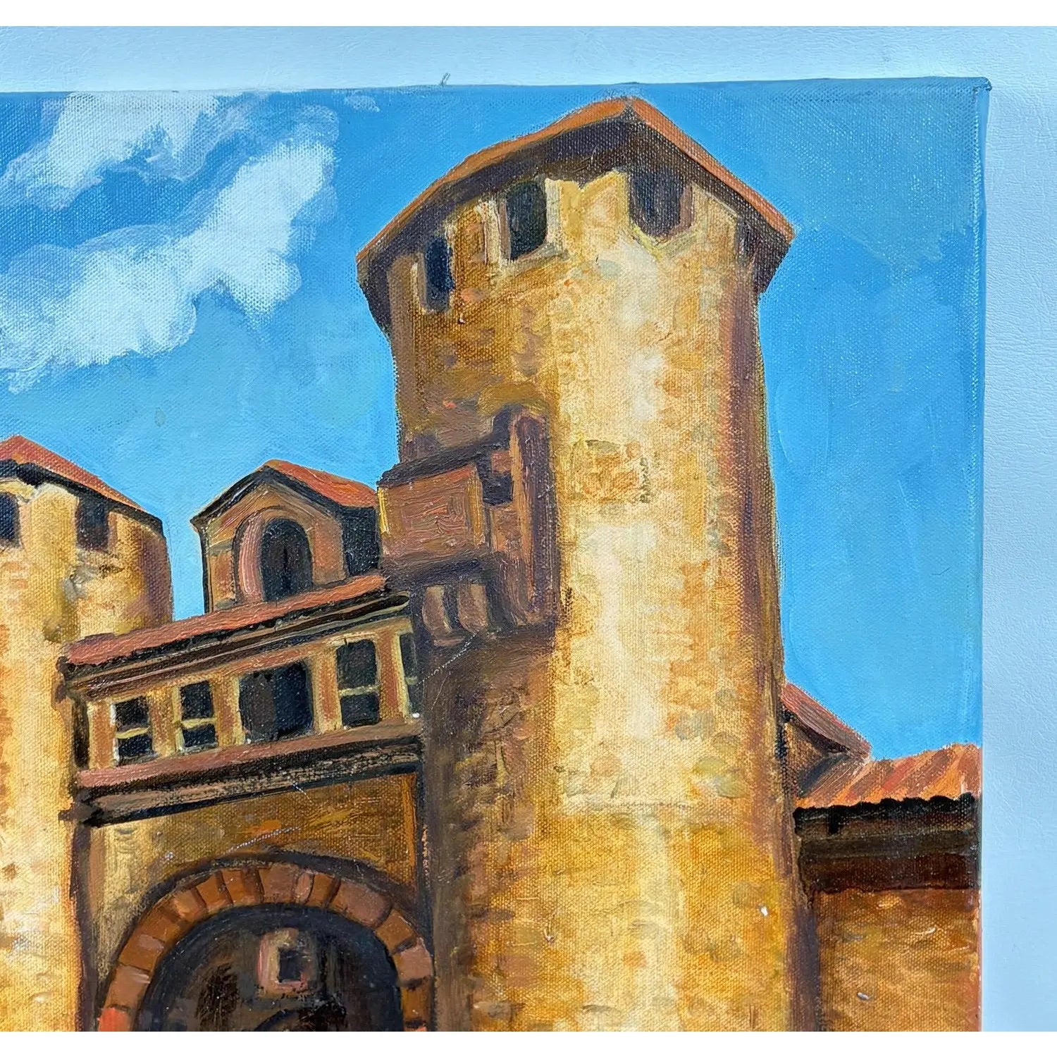 "Gypsies at the Gate" – Original Oil on Canvas by Steve LeBailly (20" x 16")