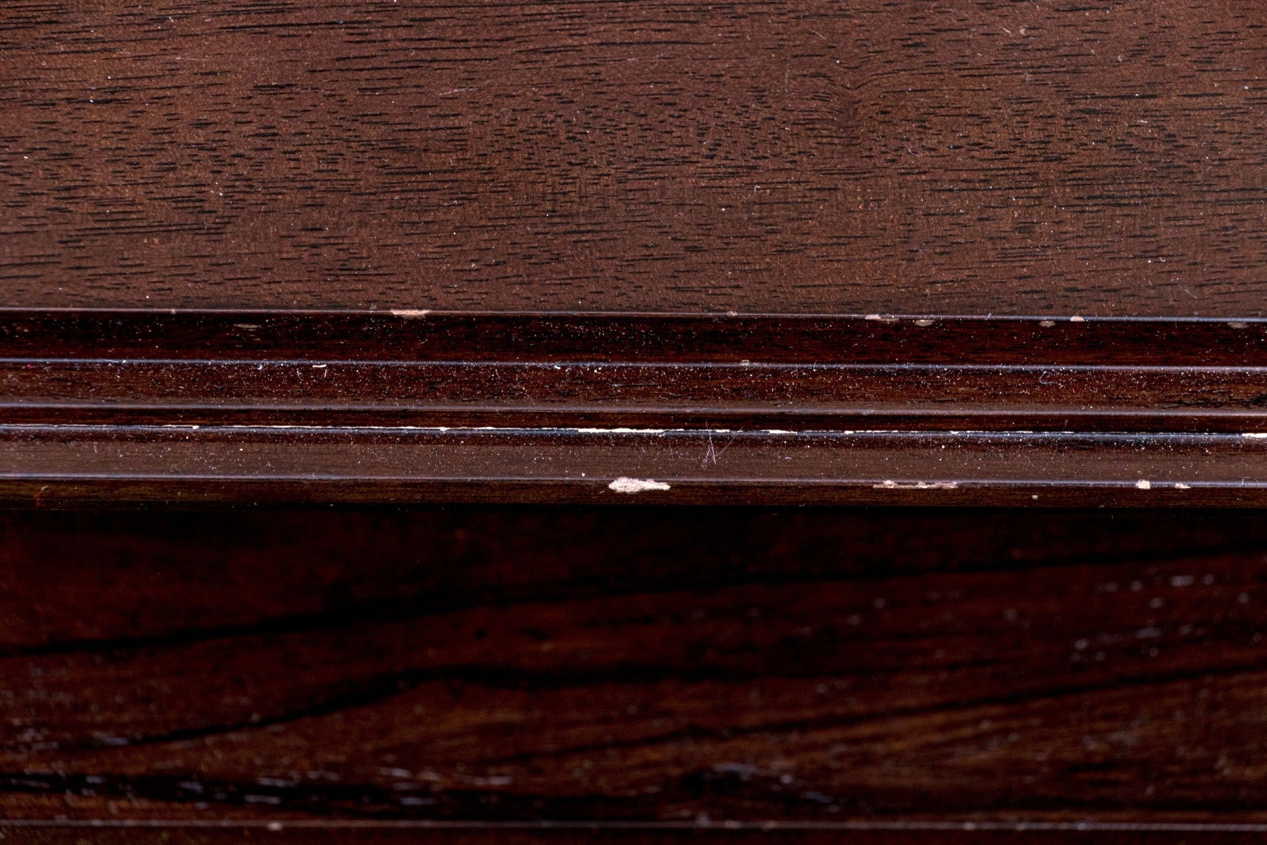 Vintage Post-Modern Chinese Mirrored Accent Cabinet With Fret Detail