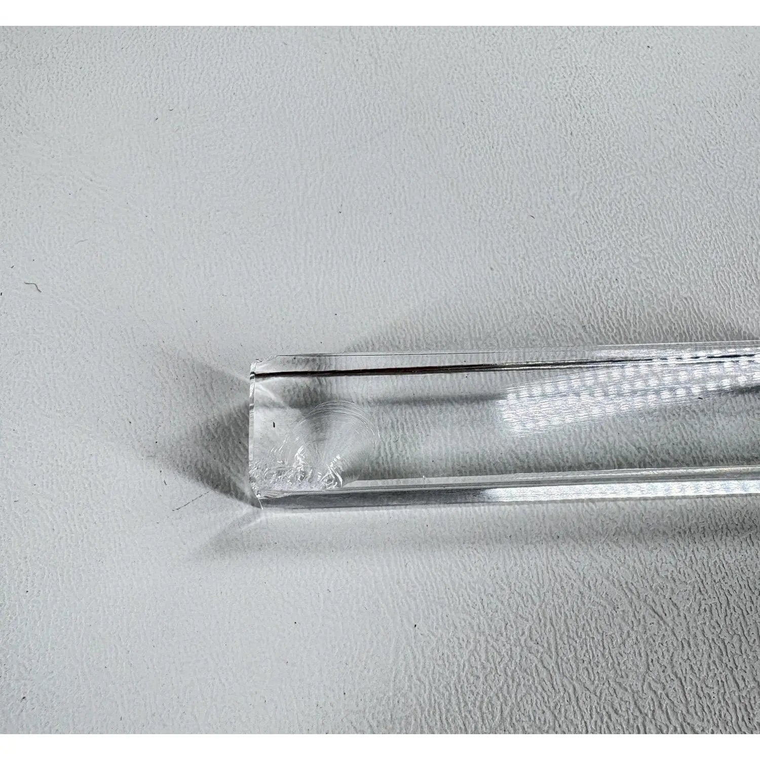 Elegant Baccarat "Vega" Crystal Knife Rests - Set of 8 with Original Signature Box