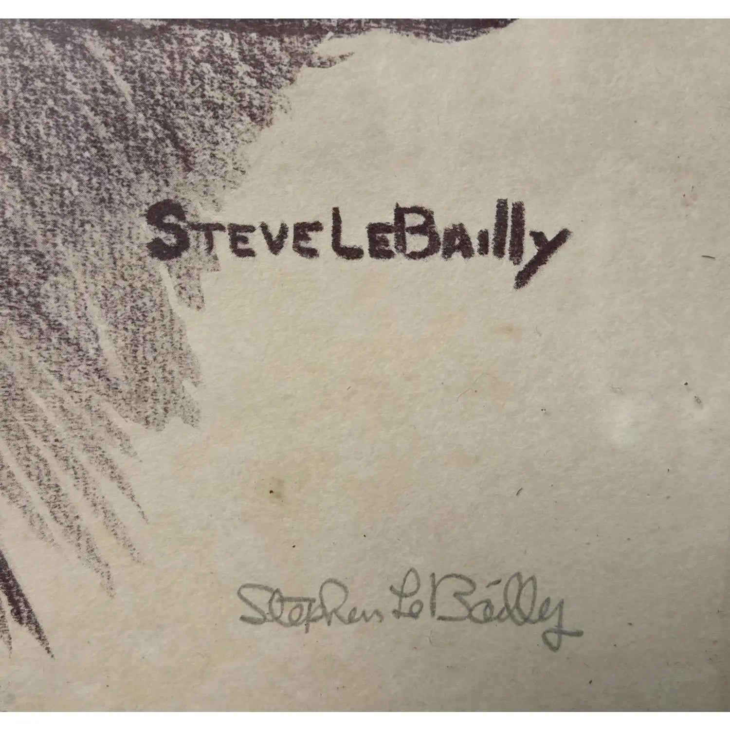1980s Steve LeBailly Signed Chief Sealth Limited Edition Print #25/2000