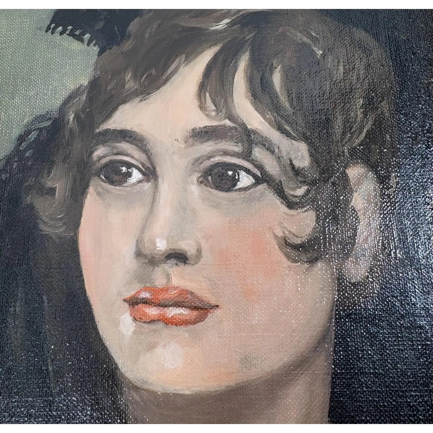 Original Stephen LeBailly Oil Study – "Memory of Goya" in Gilded Frame