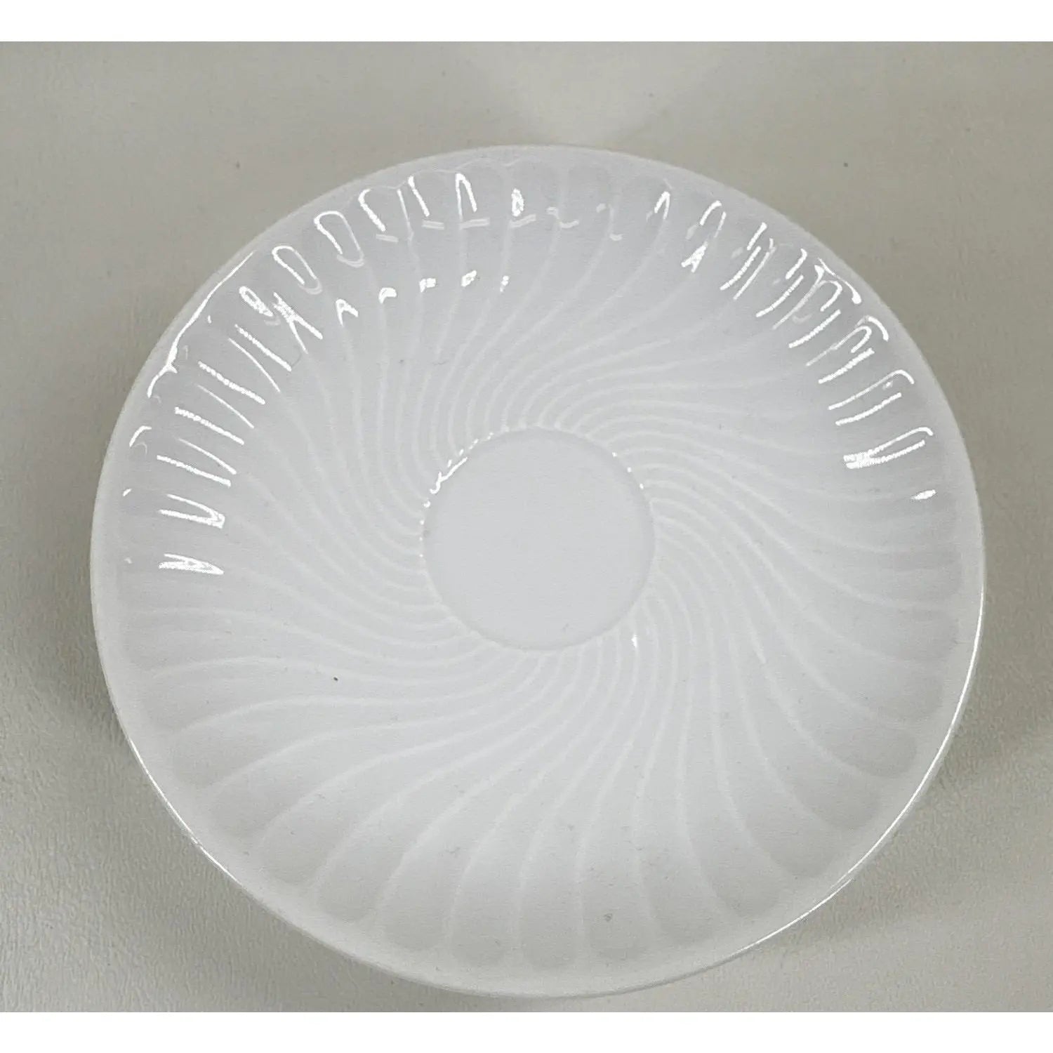 Vintage Vista Alegre Portugal "Sagres" White Swirl Gravy Boat & Saucer Set - 8 Pieces