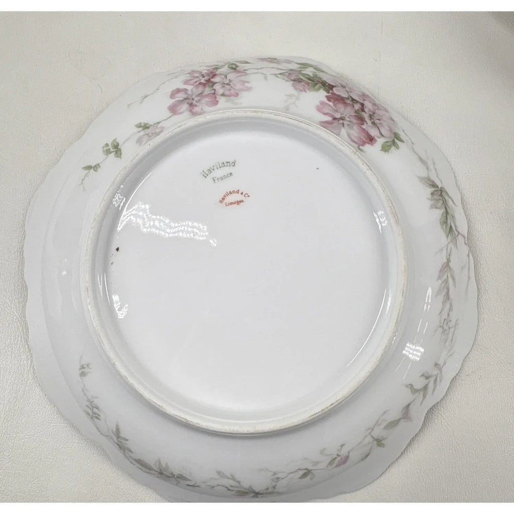 12-Piece Antique Haviland & Elite Works Limoges Mixed Floral Collection