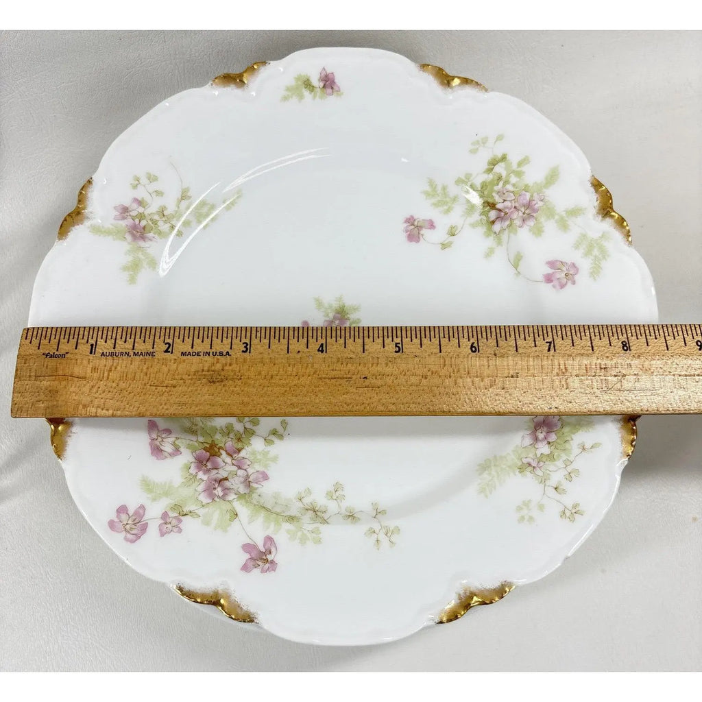 12-Piece Antique Haviland & Elite Works Limoges Mixed Floral Collection