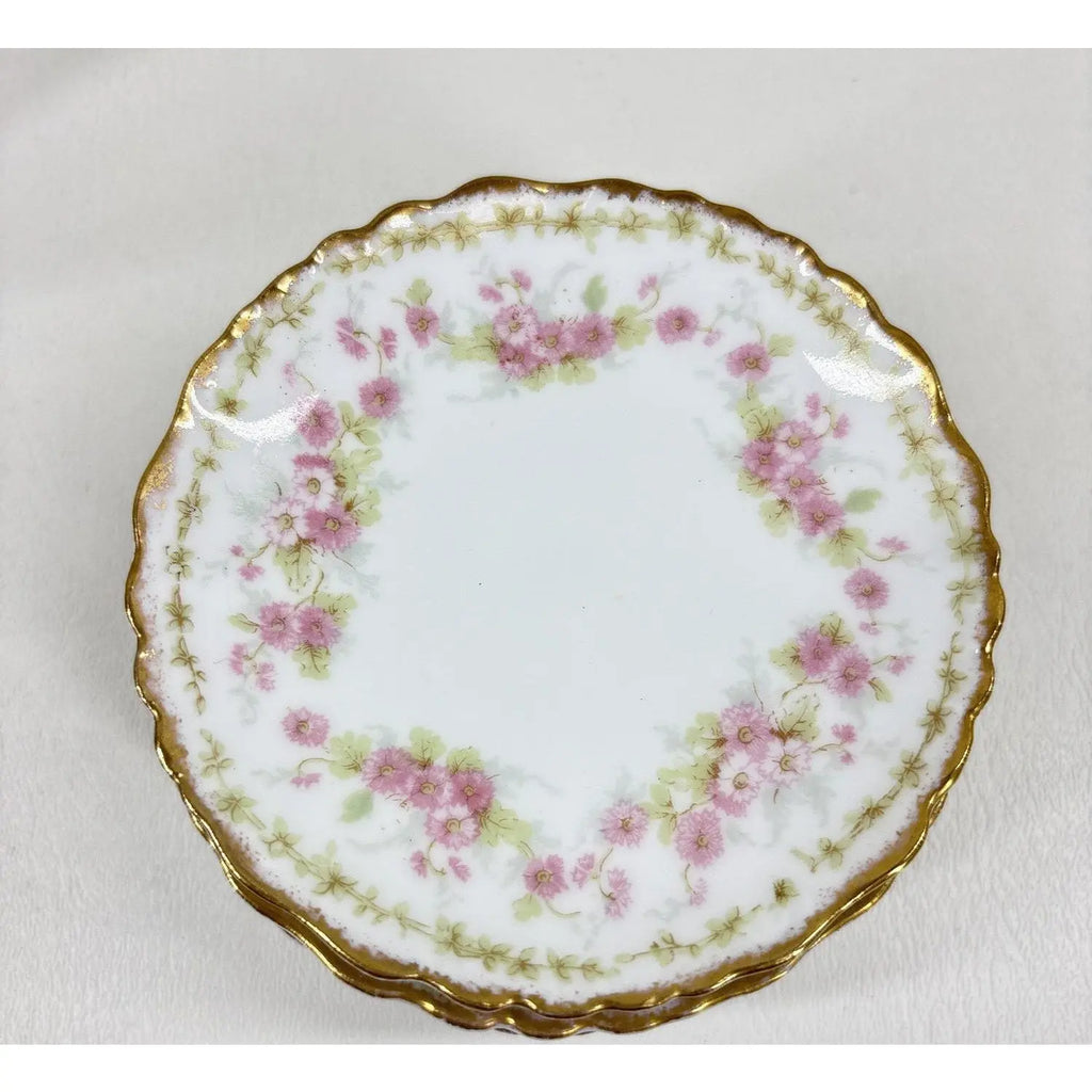 12-Piece Antique Haviland & Elite Works Limoges Mixed Floral Collection