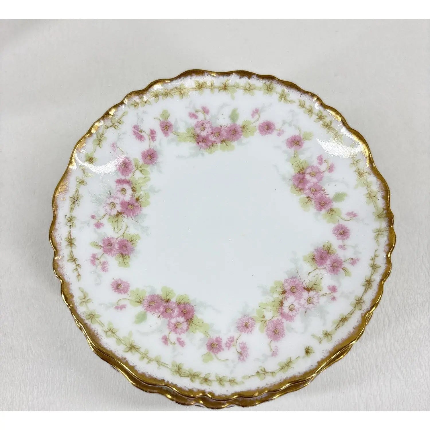 12-Piece Antique Haviland & Elite Works Limoges Mixed Floral Collection