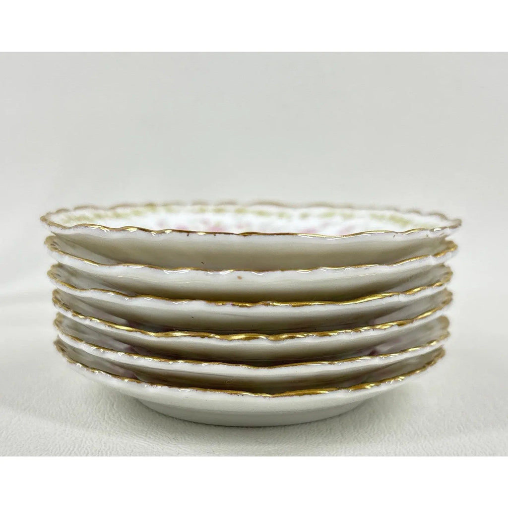 12-Piece Antique Haviland & Elite Works Limoges Mixed Floral Collection