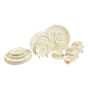 26-Piece 1940’s Theodore Haviland New York "Festival" Porcelain Dinnerware Set
