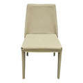 Interlude Home Malin Dining Chair - Mediterranean Sand Leather