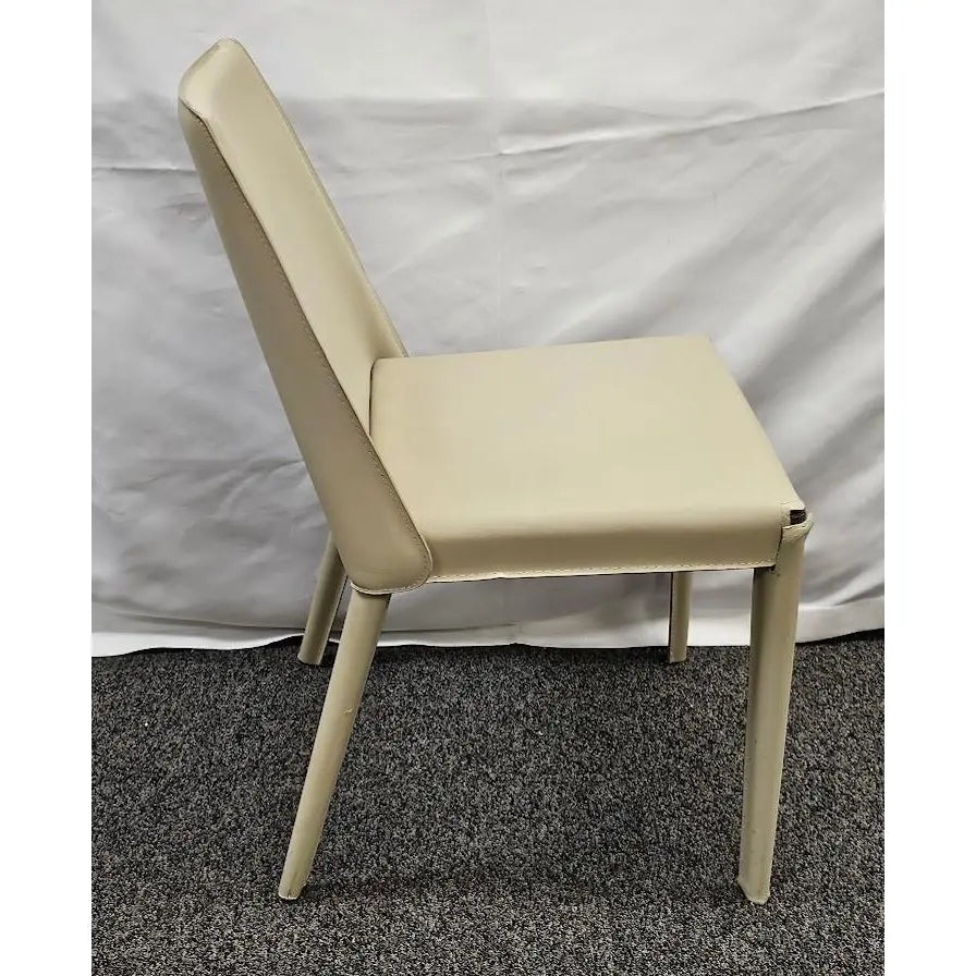 Interlude Home Malin Dining Chair - Mediterranean Sand Leather