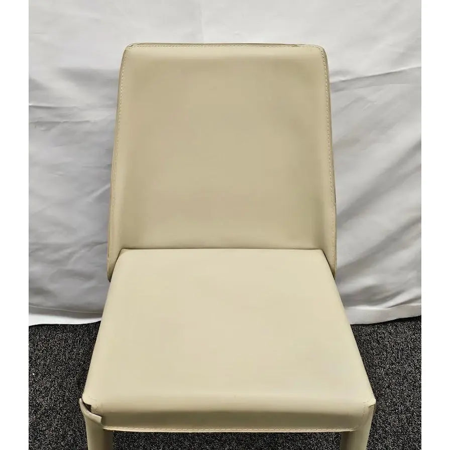 Interlude Home Malin Dining Chair - Mediterranean Sand Leather