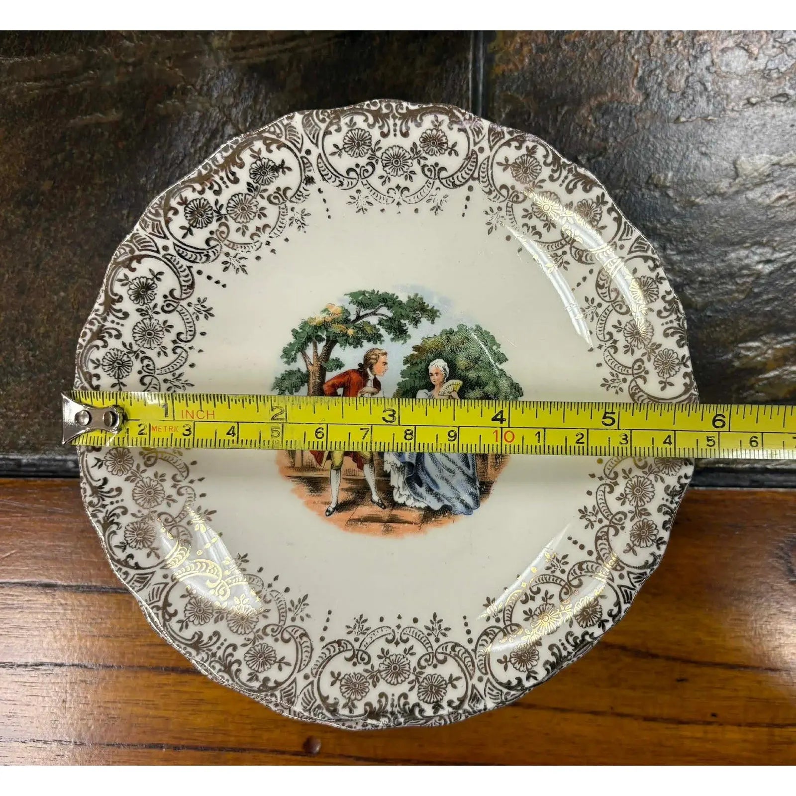 Vintage 26-Piece Chantilly by Sebring Pottery Set - 22K Gold Filigree