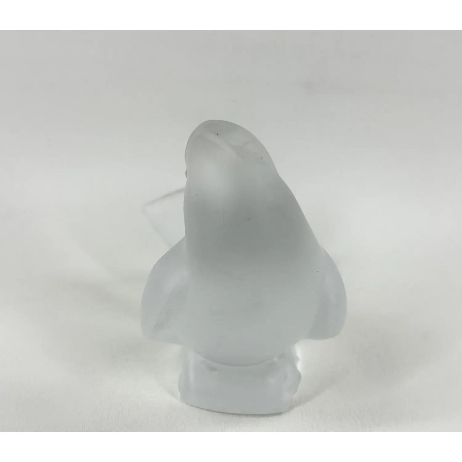 The Singing Sparrow (Moineau Coquet) - A Mid-Century Lalique Frosted Crystal Masterpiece