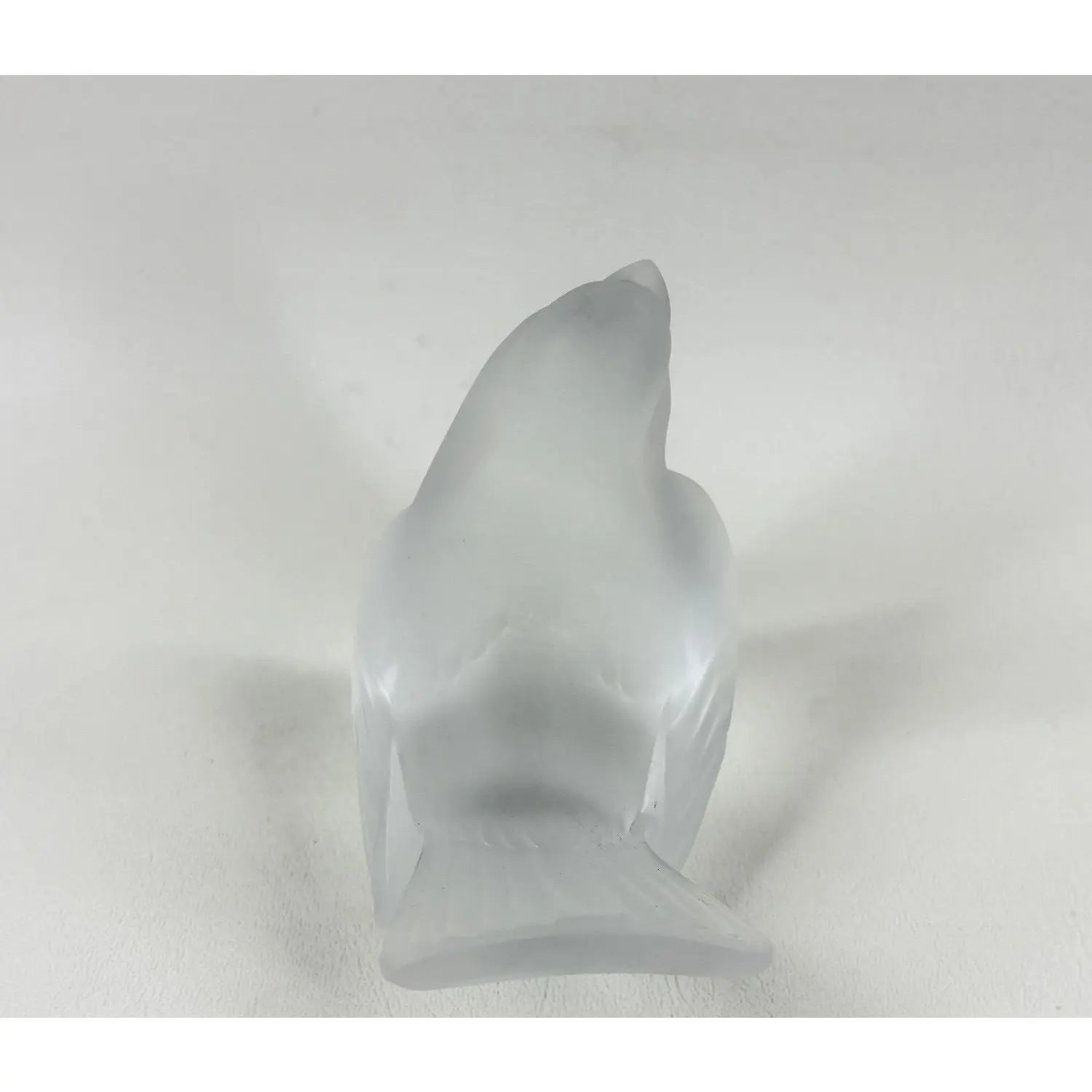 The Singing Sparrow (Moineau Coquet) - A Mid-Century Lalique Frosted Crystal Masterpiece