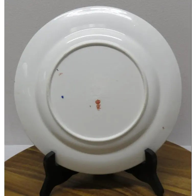 Antique Late 19th Century Royal Crown Derby Imari Pattern Dinner Plate - 10"