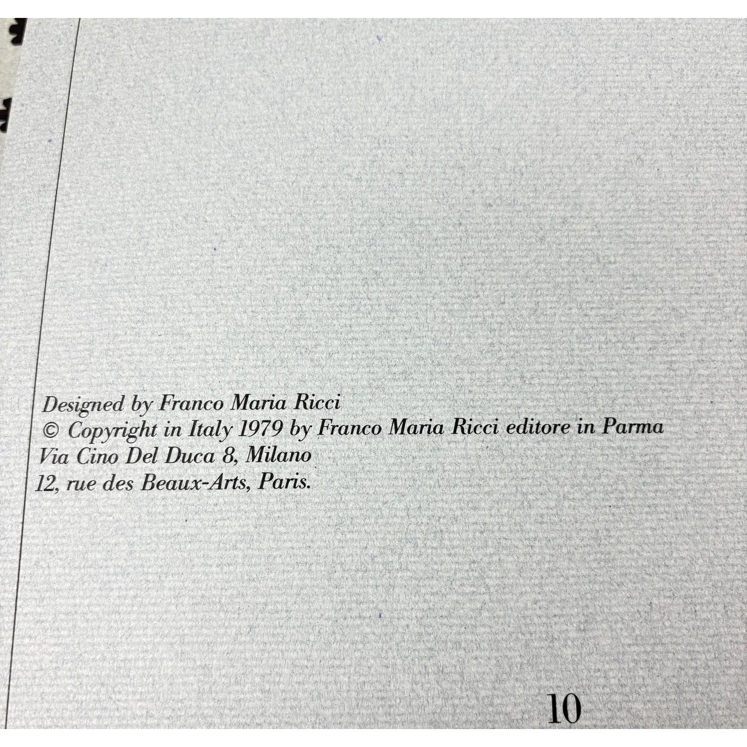 Rare 1979 Isadora Duncan Limited First Edition by Franco Maria Ricci – No. 86/3000