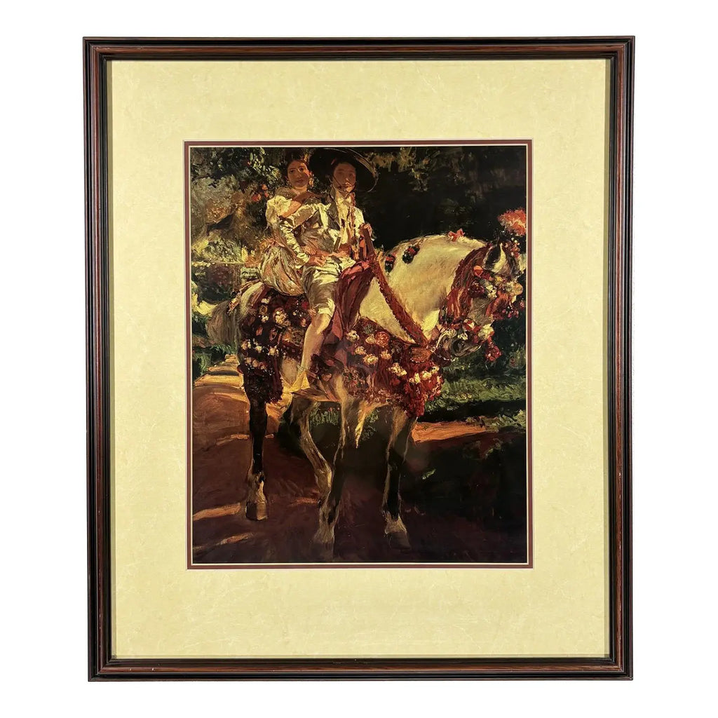 "Elena and Maria" – Framed Fine Art Print after Joaquín
