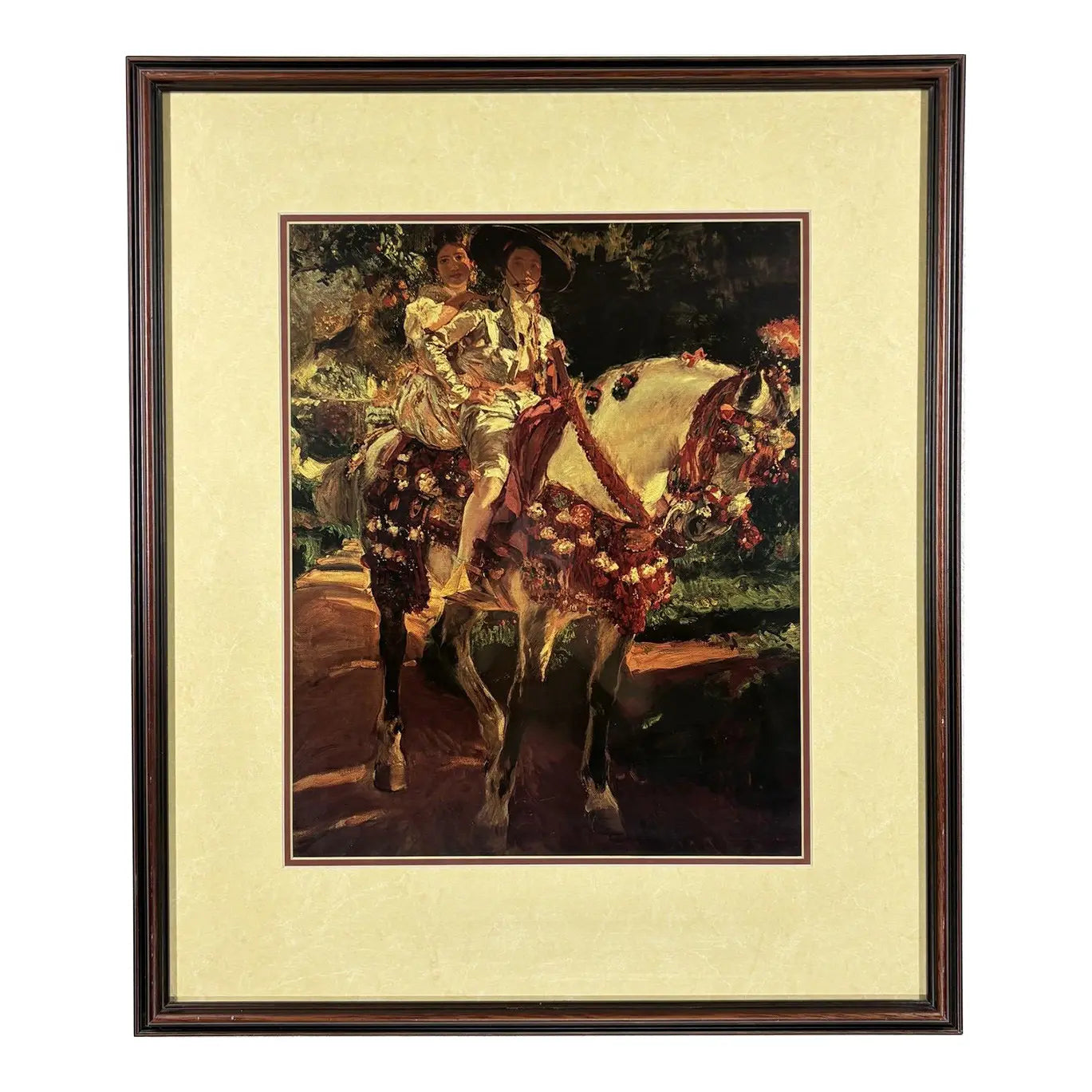"Elena and Maria" – Framed Fine Art Print after Joaquín