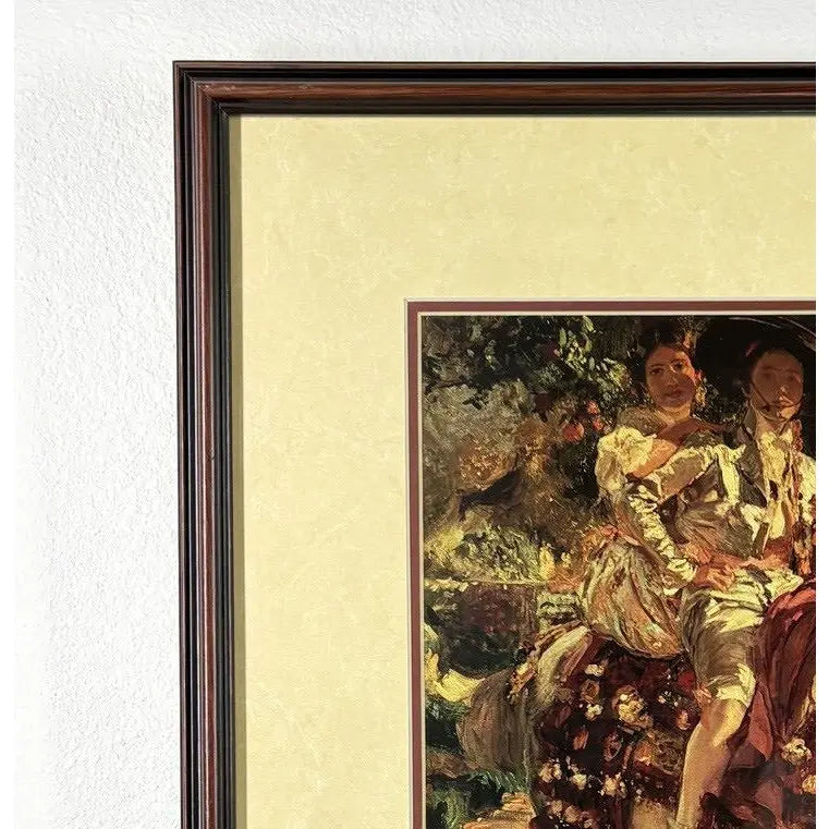 "Elena and Maria" – Framed Fine Art Print after Joaquín