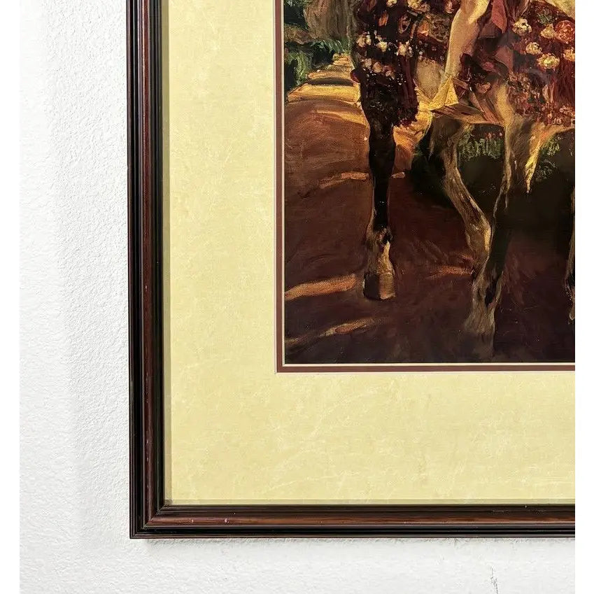 "Elena and Maria" – Framed Fine Art Print after Joaquín