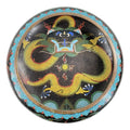 Antique Chinese Cloisonné Dragon Centerpiece Bowl – c. 1900