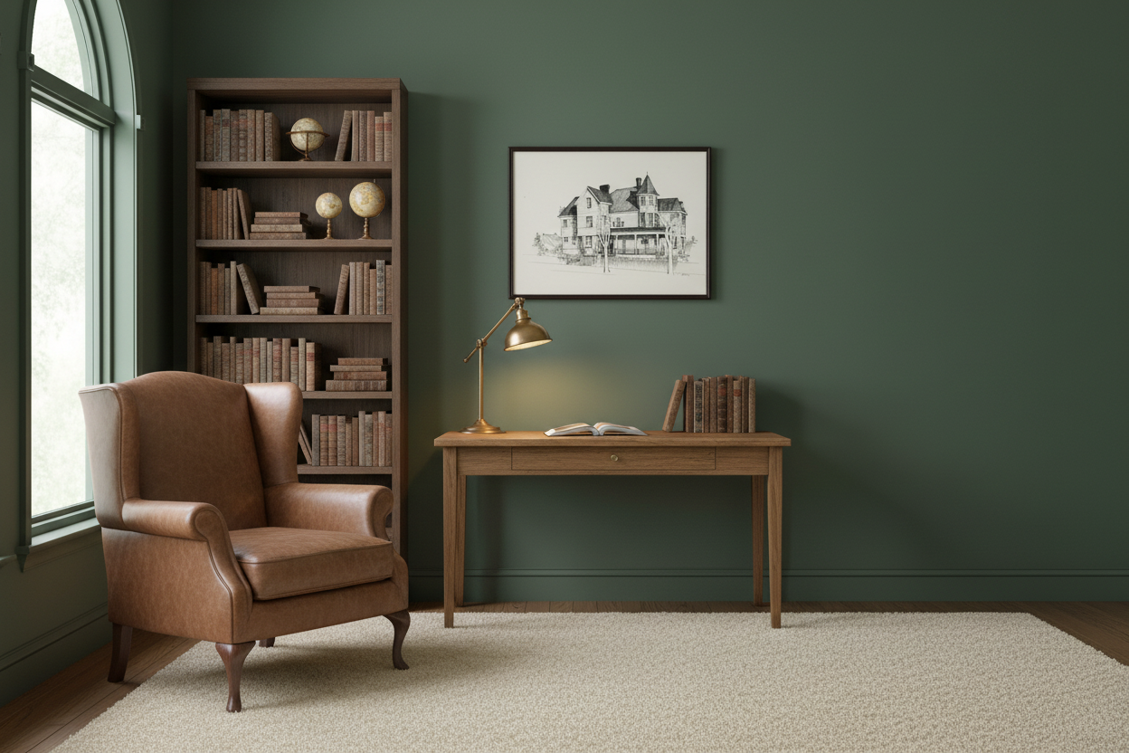 Original Pen & Ink Rendering of Seattle’s Historic Ward-Heintz House