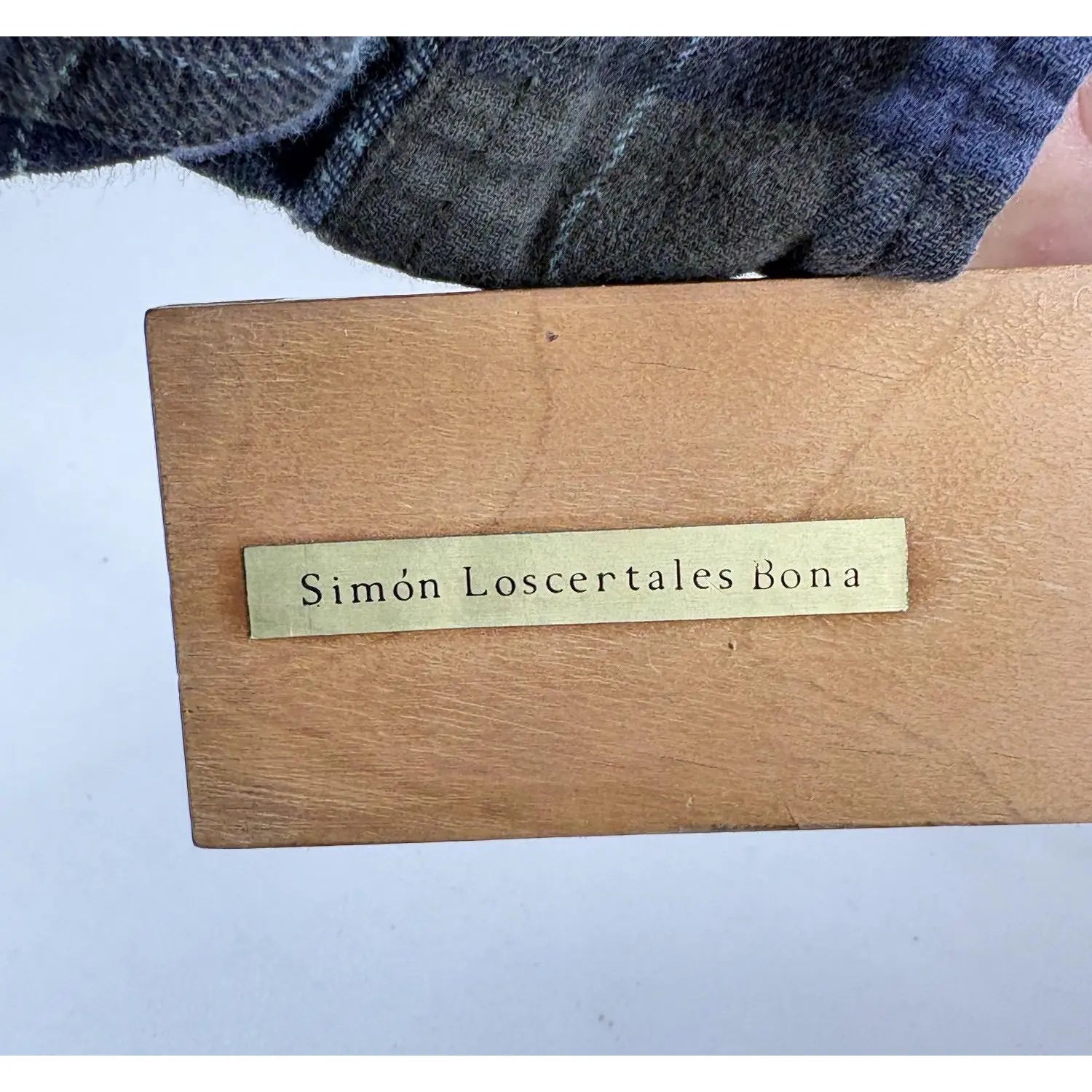 Late 19th Century Signed J Billvas Hand Painted Silk Fan in Original Simon Loscertales Bona Roma Box