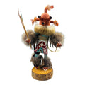 Vibrant Hand-Carved Navajo "Little Bird Ogre" Kachina Doll – Gilbert Ortega Gallery
