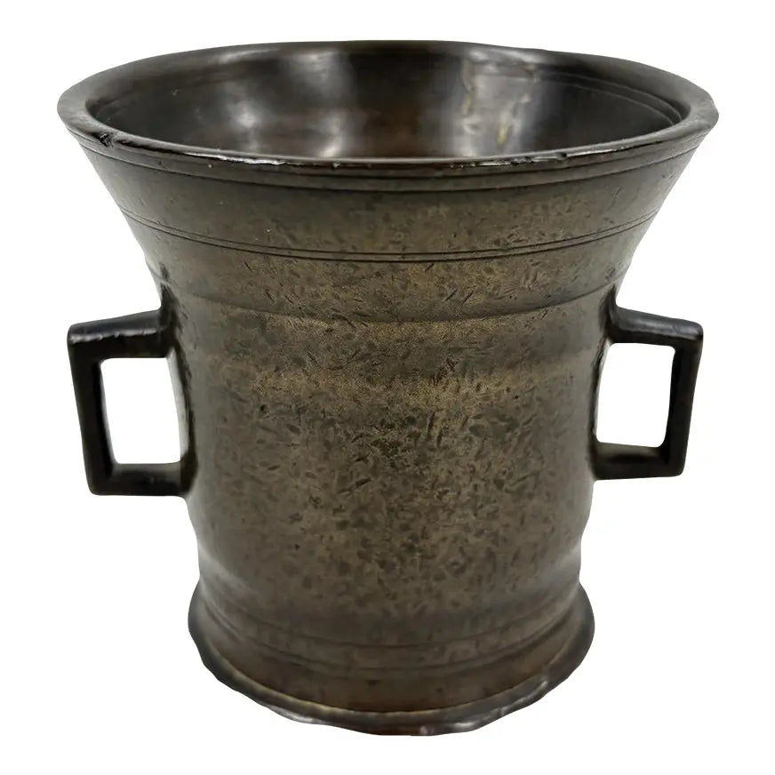 Antique European Bronze Apothecary Mortar – 18th/19th Century