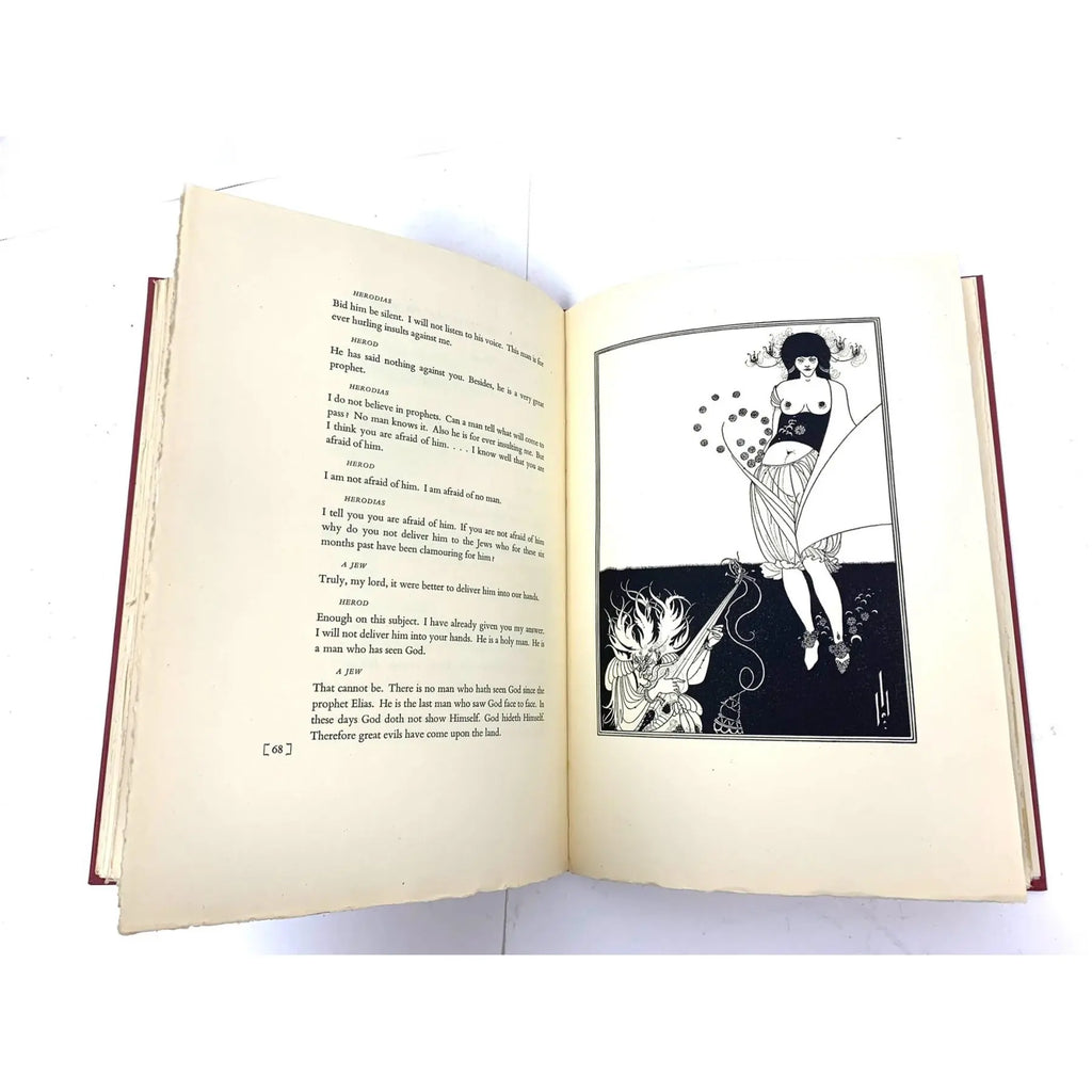 Rare Signed 1938 Oscar Wilde "Salome" — Limited Editions Club (2-Vol. Set) - Illustrated by André Derain & Aubrey Beardsley | Numbered 1284/1500