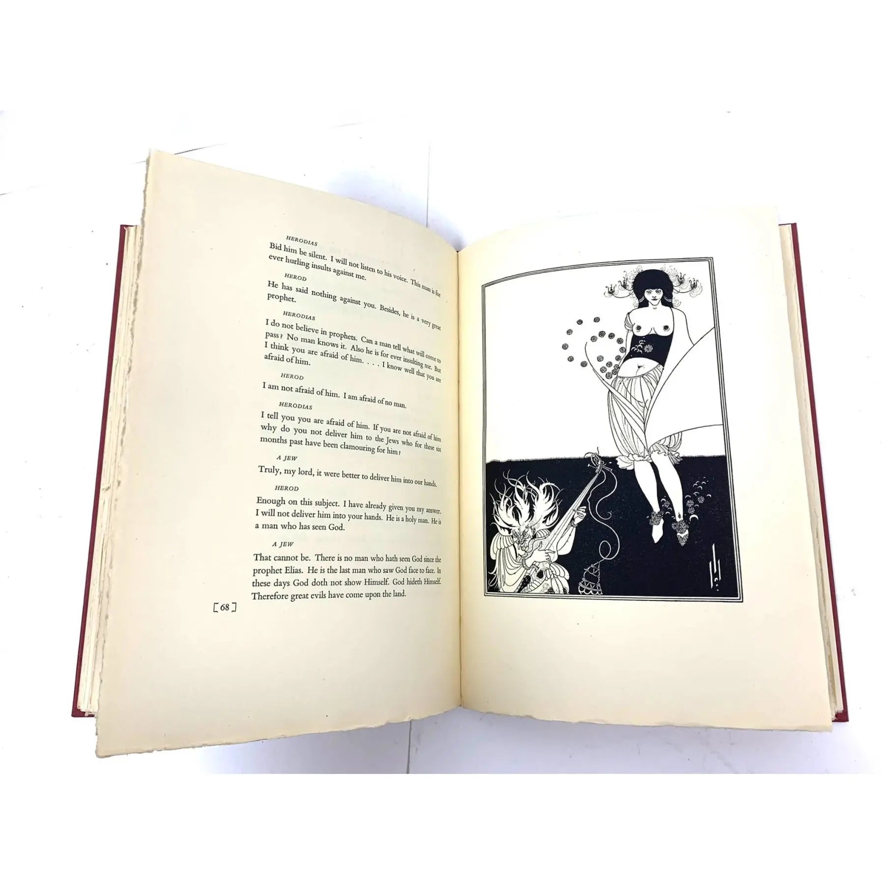 Rare Signed 1938 Oscar Wilde "Salome" — Limited Editions Club (2-Vol. Set) - Illustrated by André Derain & Aubrey Beardsley | Numbered 1284/1500