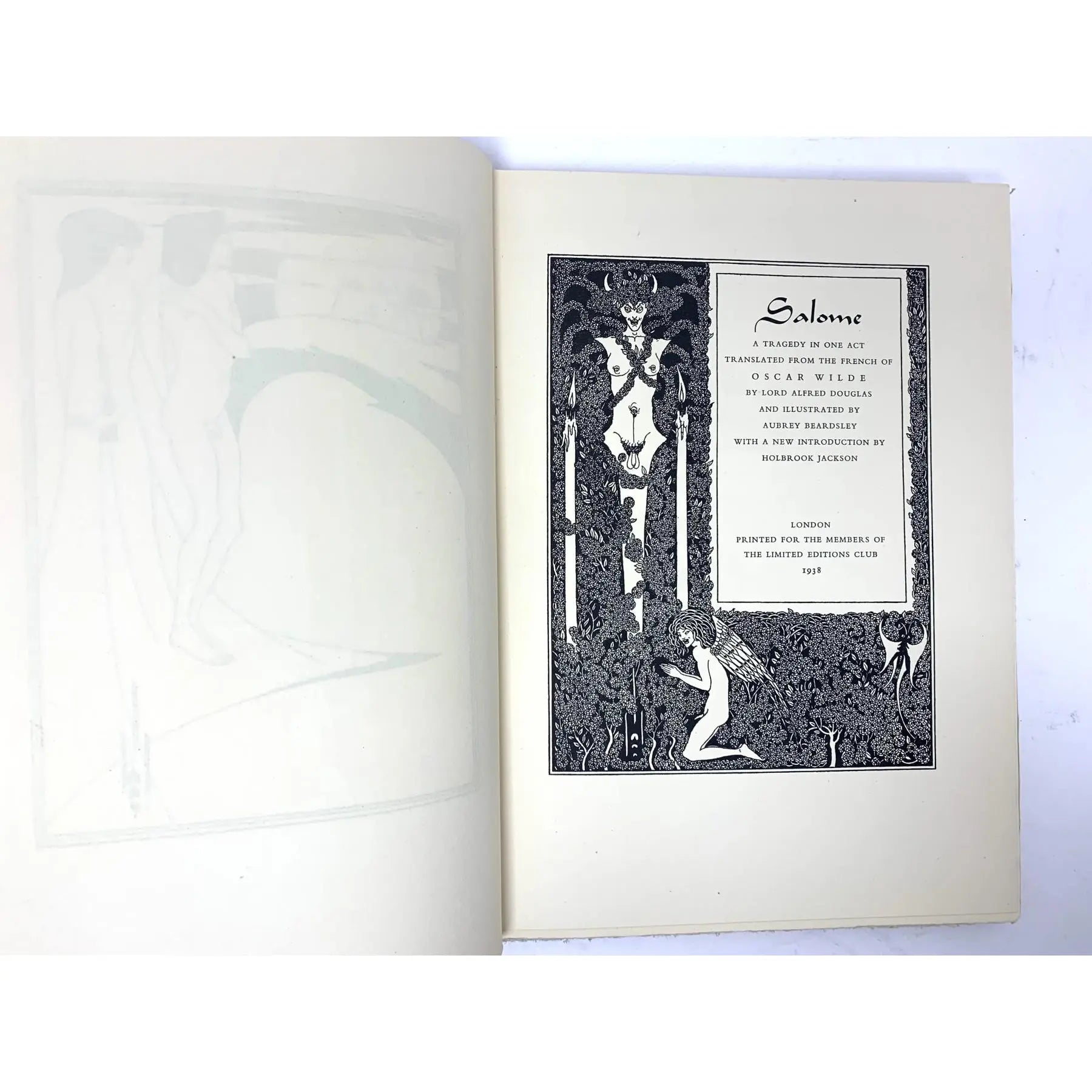 Rare Signed 1938 Oscar Wilde "Salome" — Limited Editions Club (2-Vol. Set) - Illustrated by André Derain & Aubrey Beardsley | Numbered 1284/1500