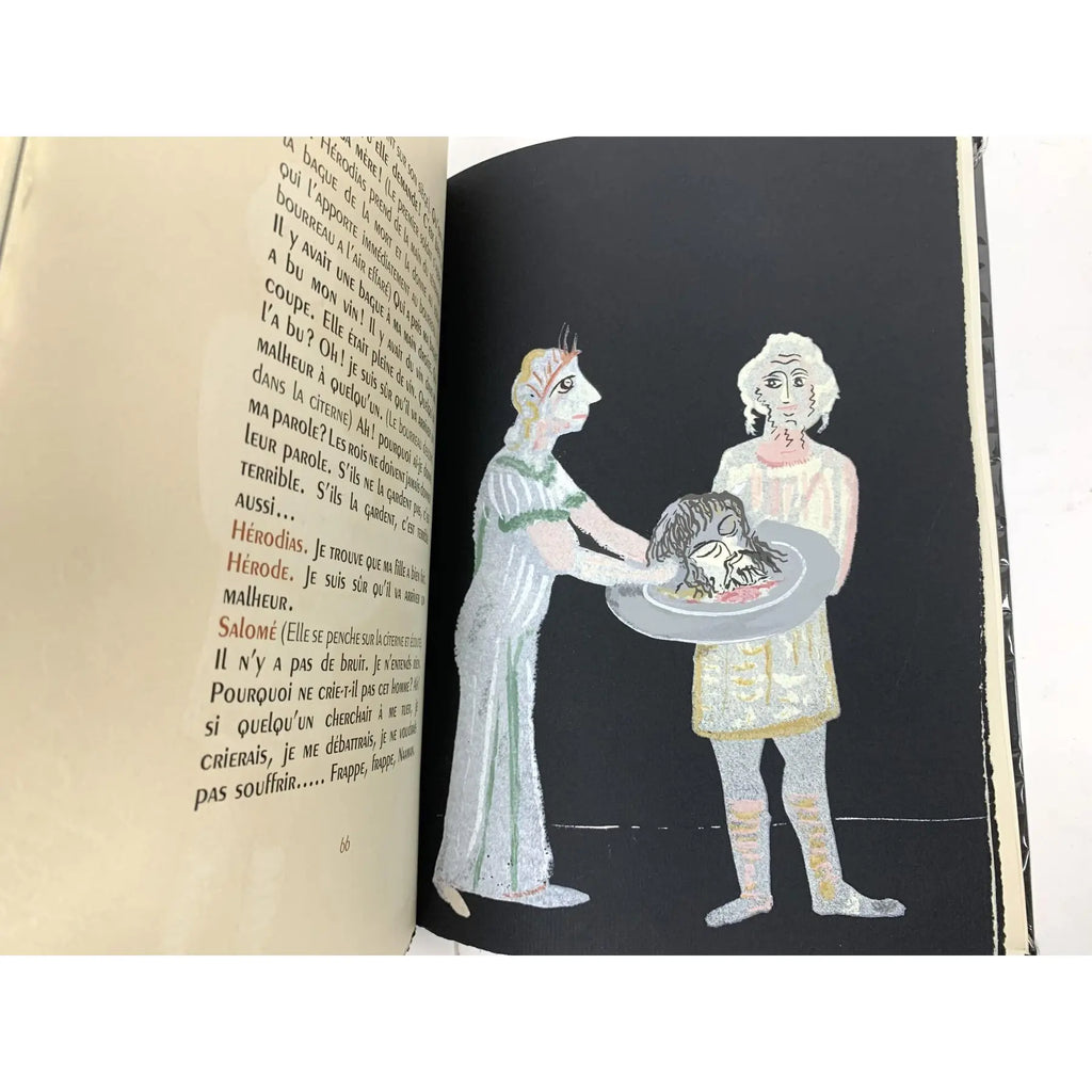 Rare Signed 1938 Oscar Wilde "Salome" — Limited Editions Club (2-Vol. Set) - Illustrated by André Derain & Aubrey Beardsley | Numbered 1284/1500
