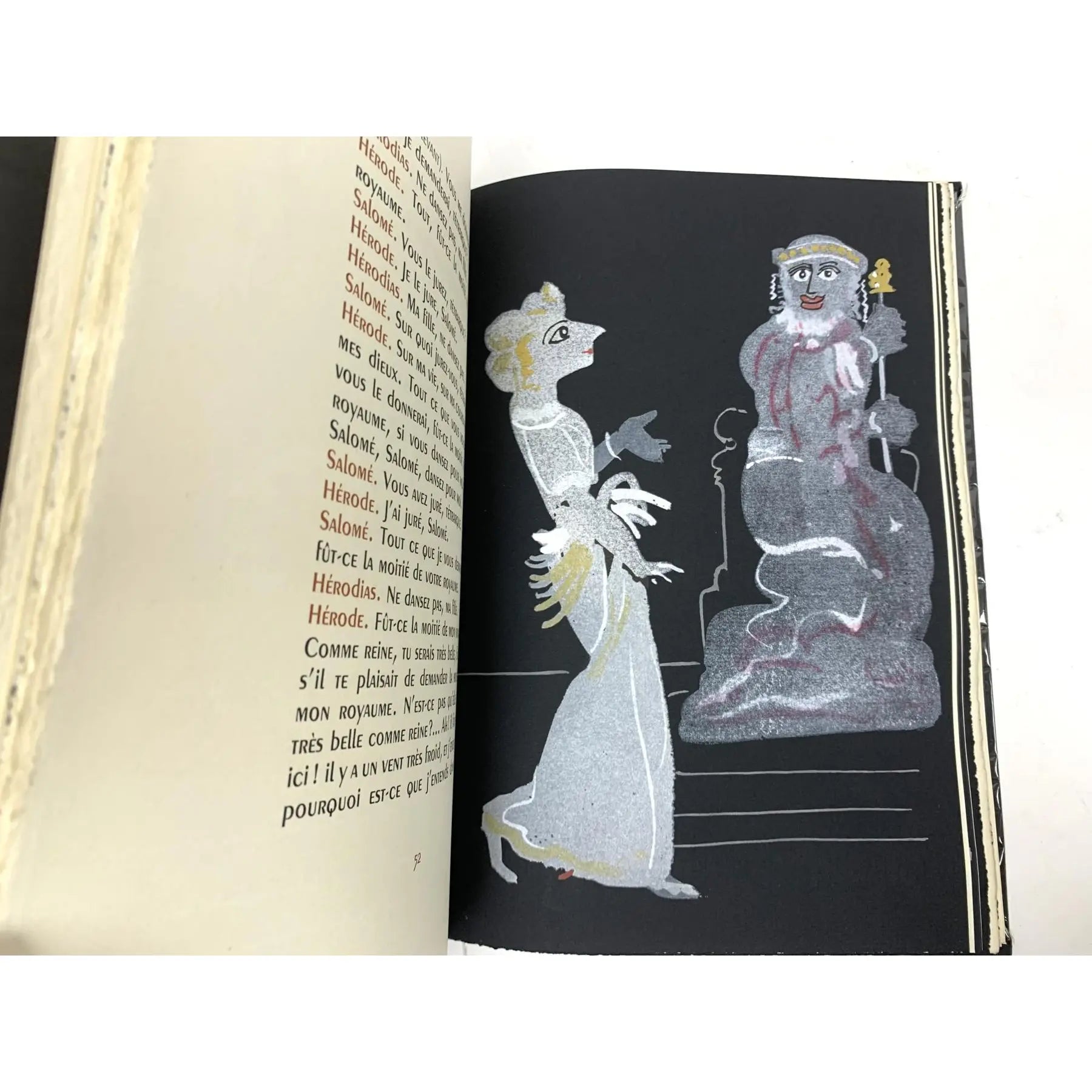 Rare Signed 1938 Oscar Wilde "Salome" — Limited Editions Club (2-Vol. Set) - Illustrated by André Derain & Aubrey Beardsley | Numbered 1284/1500