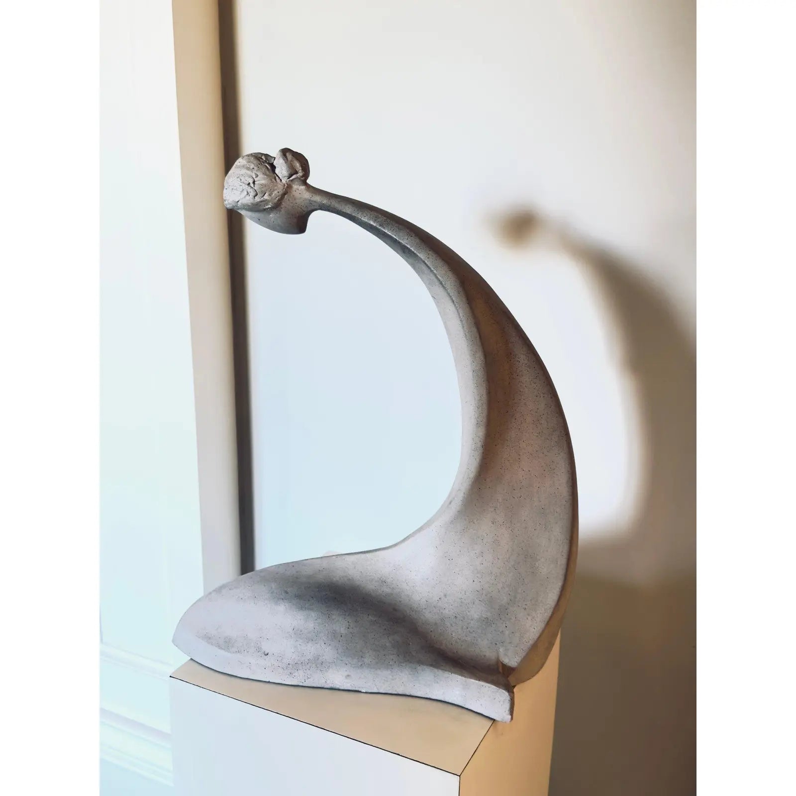 Vintage 1980 David Fisher for Austin Productions Beginnings Mother and Child Large Sculpture