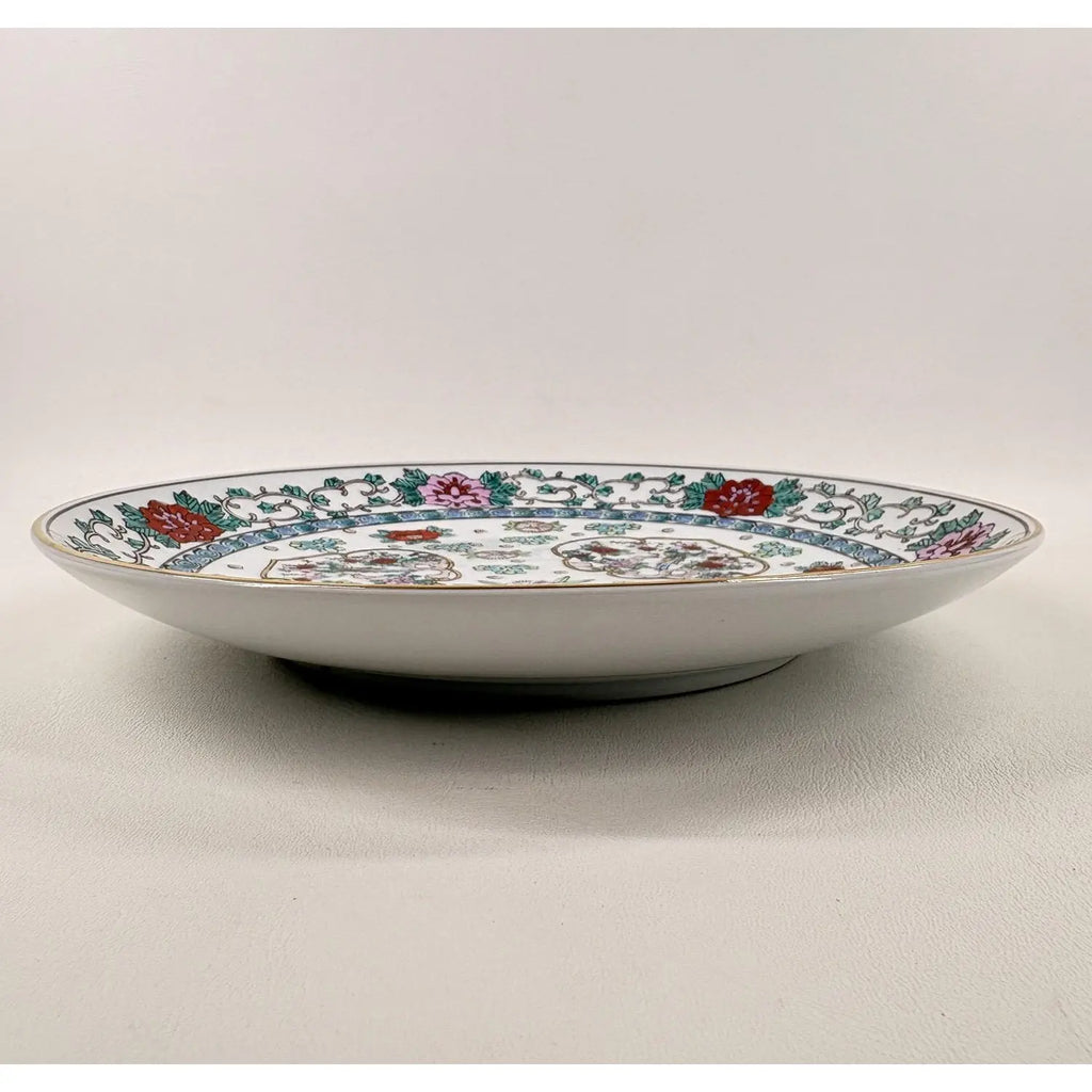 Vintage 11" Hand-Painted "Gold Imari" Japanese Porcelain Charger Plate