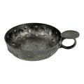 Vintage French "Etain Garanti" Hand-Hammered Pewter Tastevin