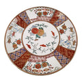 Vintage 11" Hand-Painted "Gold Imari" Japanese Porcelain Floral Charger
