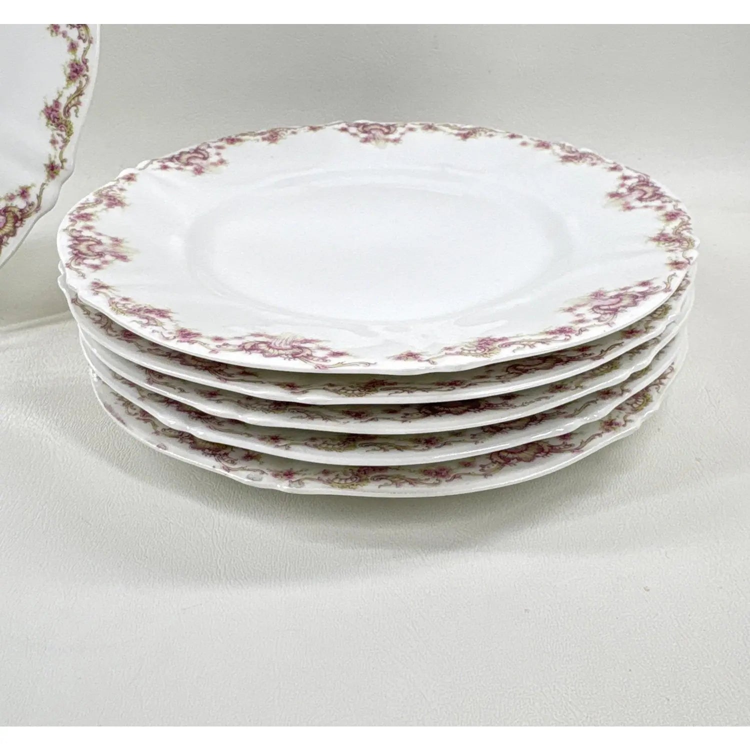 Antique Theodore Haviland Limoges 7-Pc Set – Schleiger 1047 for J. Seth Hopkins