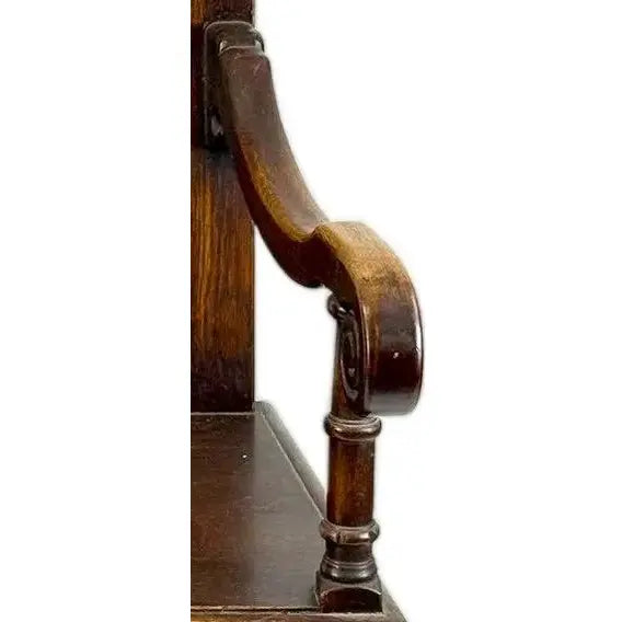 Rare Dated 1670 Museum-Quality 17th C. Charles II English Oak Yorkshire Wainscot Armchair&nbsp;