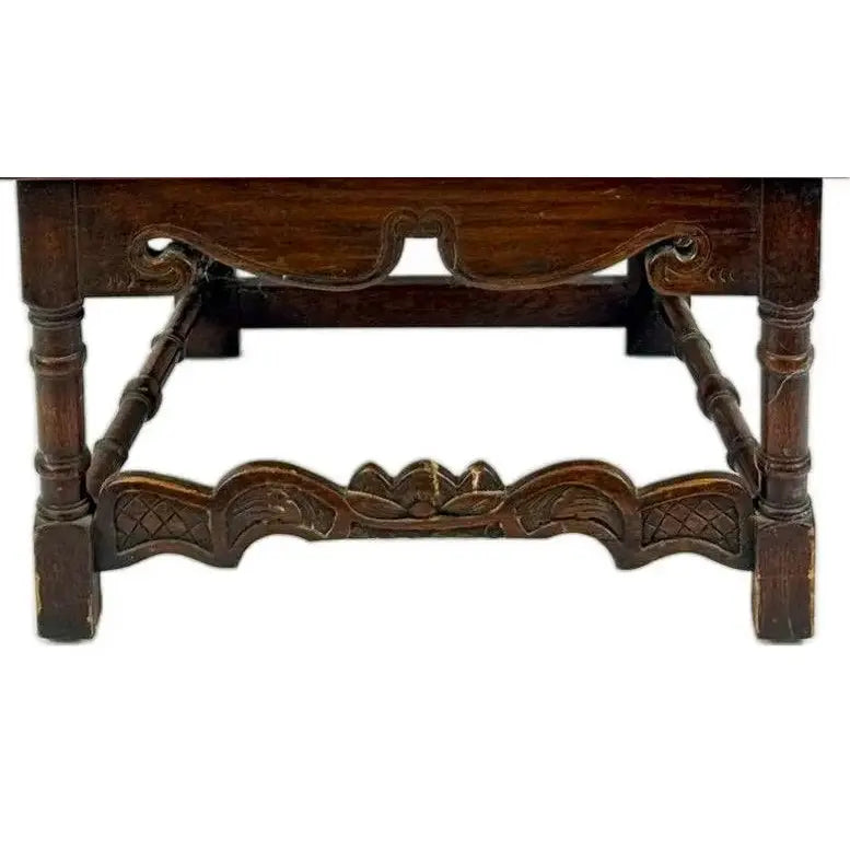 Rare Dated 1670 Museum-Quality 17th C. Charles II English Oak Yorkshire Wainscot Armchair&nbsp;