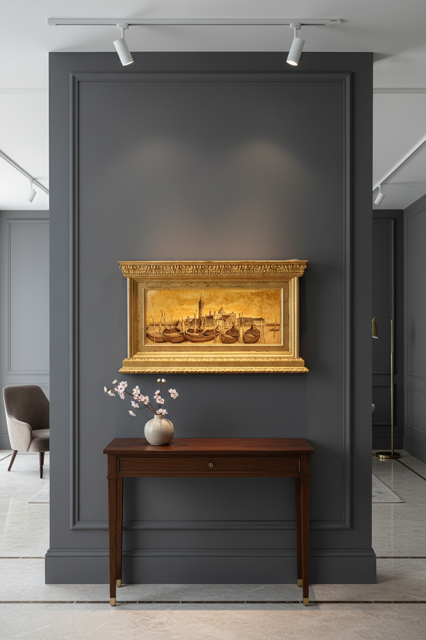 Bugagiar Twins Venice Artwork in Gallery Setting