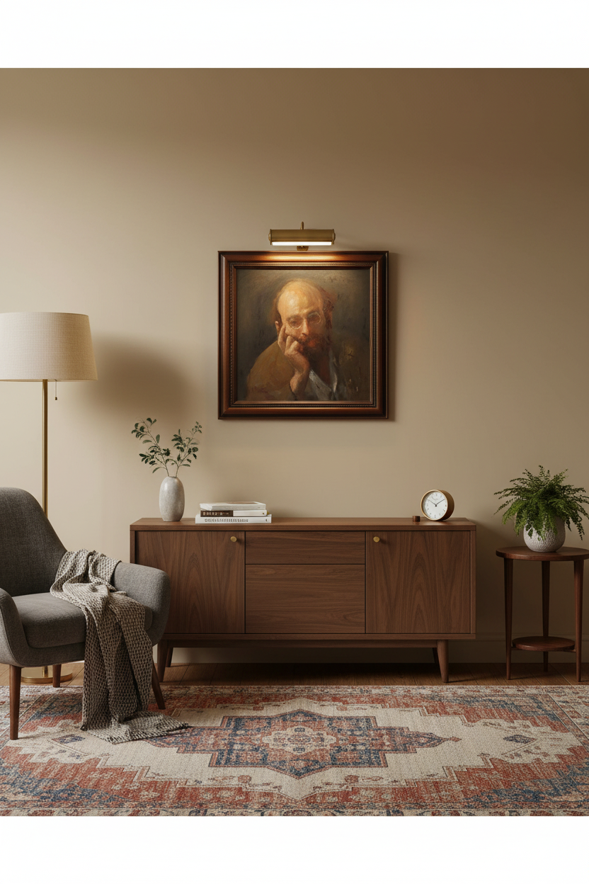 George Weissbort – Frame-Attached Picture Light