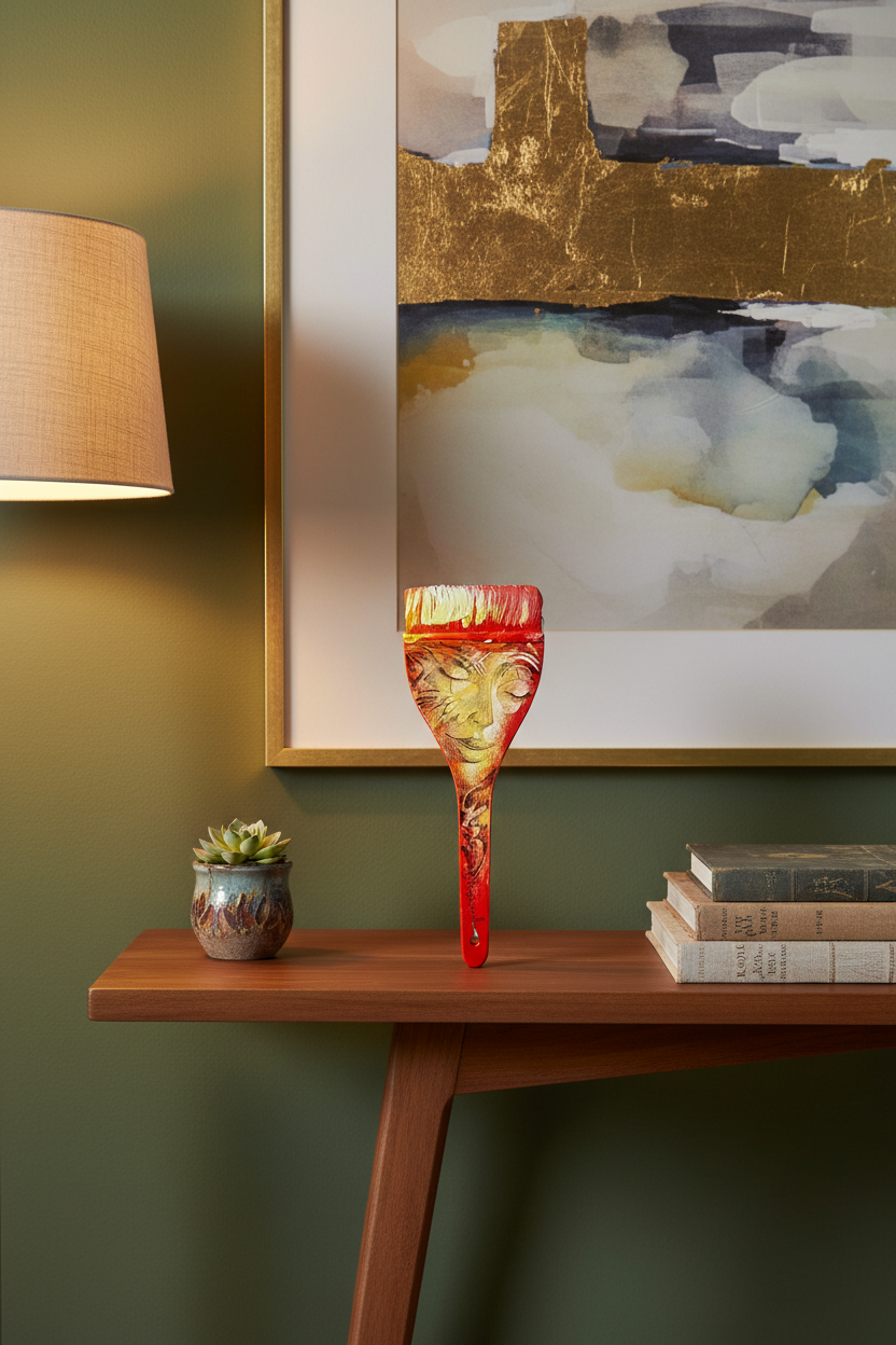 Gil Bruvel "Visionary Spirit" Sculpture – In Home Setting