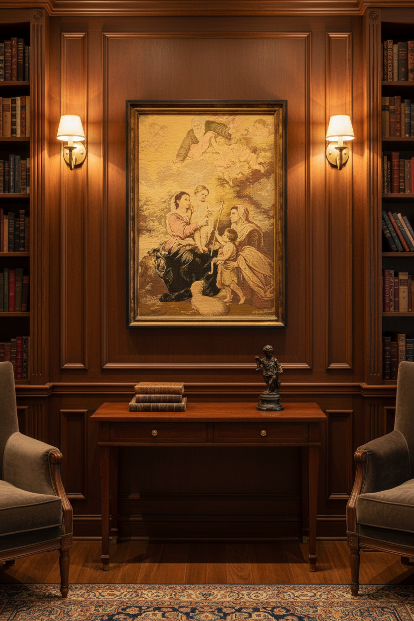 Murillo Tapestry 26.5"W x 37.5"H in Home